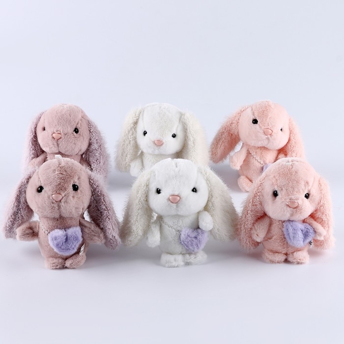 Мягкая игрушка в шоубоксе, зайка, микс Мягкая игрушка в шоубоксе, зайка, микс