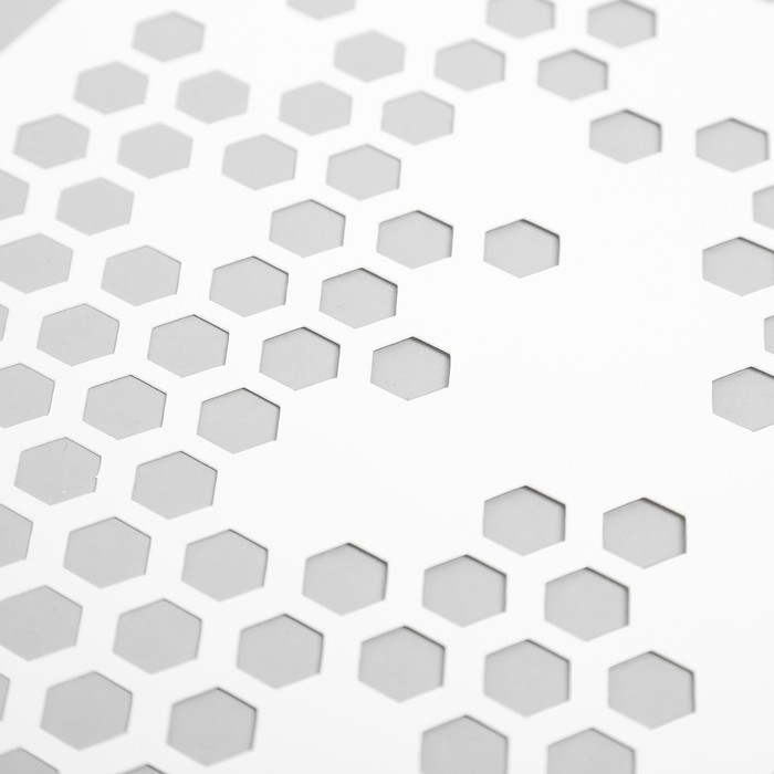 Трафарет пластик Трафарет пластик "Соты" 24х16 см