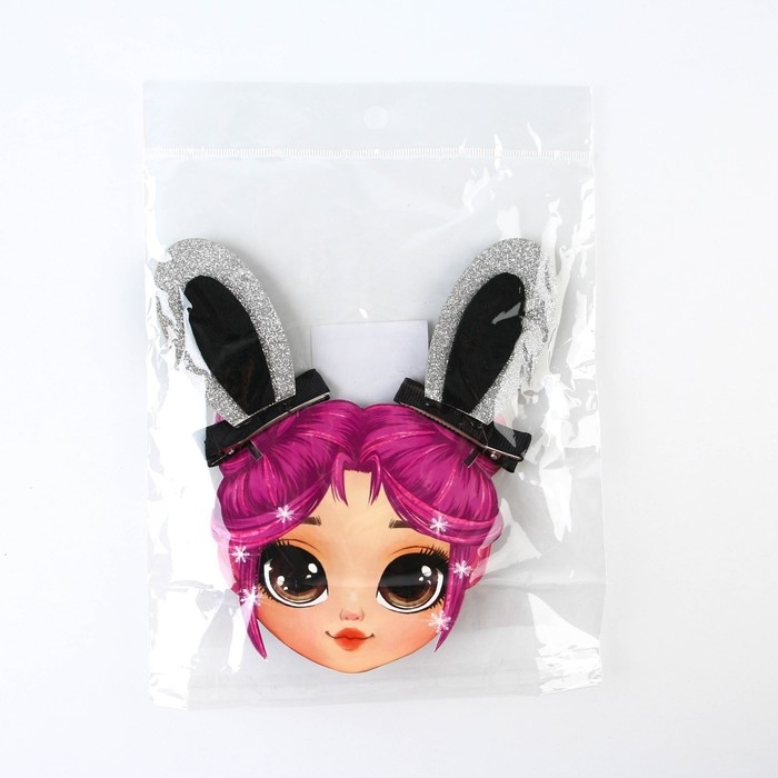 Заколки ушки новогодние «Самой обаятельной», на Новый год, 1 х 5 х 9 см Заколки ушки новогодние «Самой обаятельной», на Новый год, 1 х 5 х 9 см