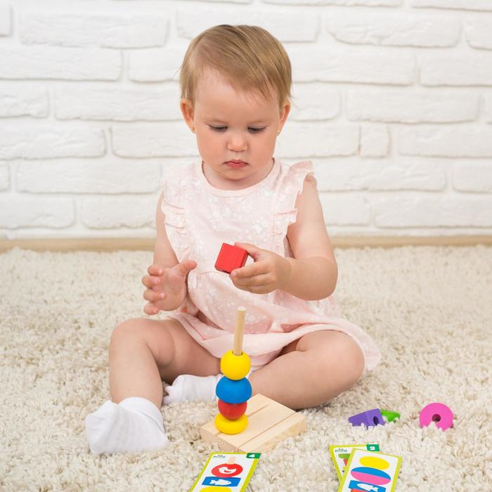 Пирамидка, 9 деталей Пирамидка, 9 деталей