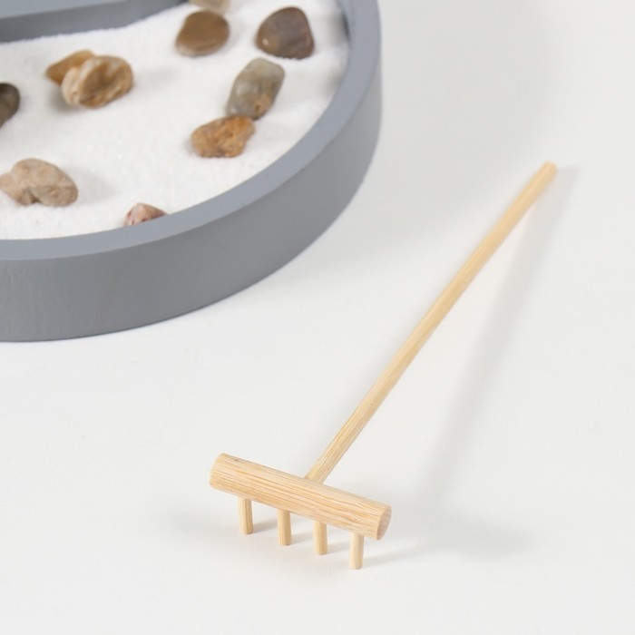 Сад Дзен  Сад Дзен "Будда у дерева" песок+свеча 22,5х17х17 см