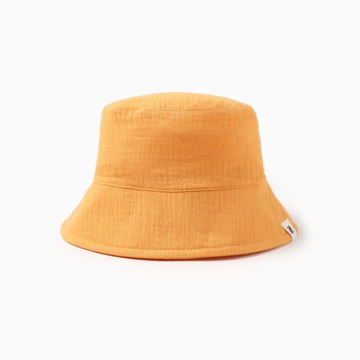 Панама детская, цвет оранжевый, размер 44 Панама детская, цвет оранжевый, размер 44