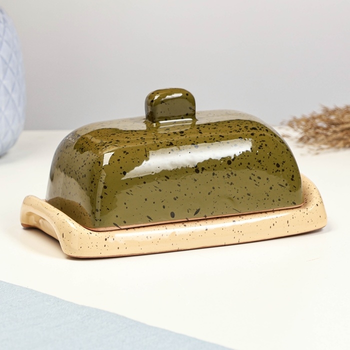 Маслёнка Маслёнка "Русская" 17х10х8см, оазис