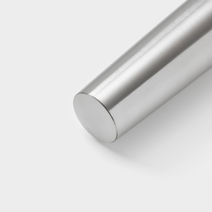 Скалка из нержавеющей стали Доляна «Бруни», 32,5×3,2 см, цвет серебристый Скалка из нержавеющей стали Доляна «Бруни», 32,5×3,2 см, цвет серебристый