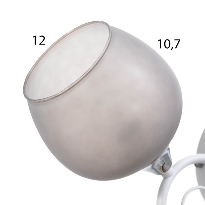 Бра Бра "Либи" 1х60Вт Е27 Белый 24х13х2см