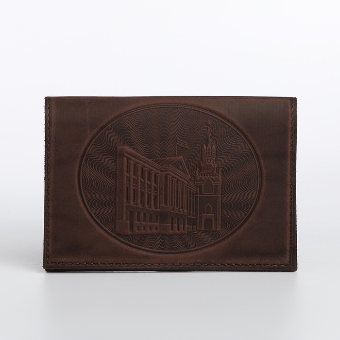 Обложка для паспорта, цвет кофе Обложка для паспорта, цвет кофе