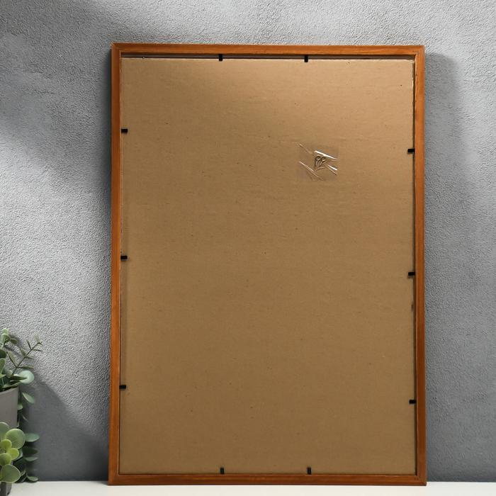 Фоторамка сосна орех 1/5 35х50 см Фоторамка сосна орех 1/5 35х50 см