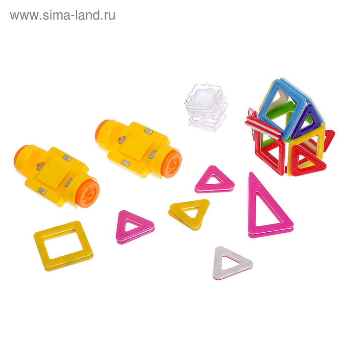 Конструктор магнитный «Мини-магический магнит: машинка спорт», 38 деталей Конструктор магнитный «Мини-магический магнит: машинка спорт», 38 деталей