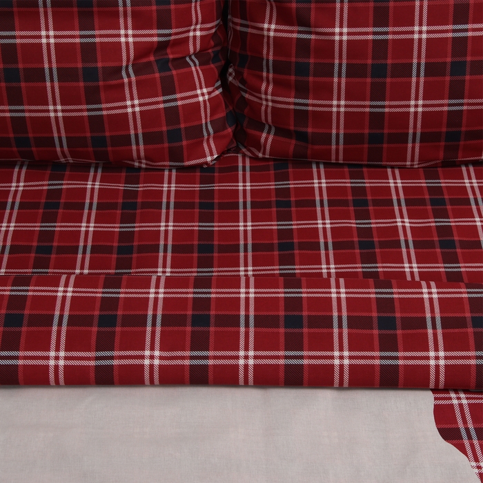 Постельное бельё Постельное бельё "Этель" Scottish deer 1.5 сп 143х215 см,150х214 см, 70х70 см 2 шт,поплин 125 г/м2