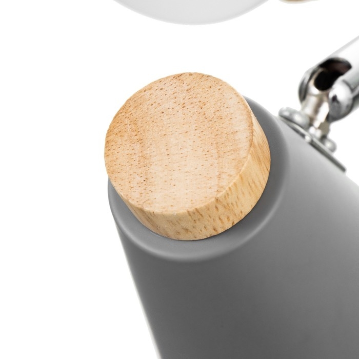 Спот Спот "Конус" 2х40Вт Е27 серый 30х12х16 см