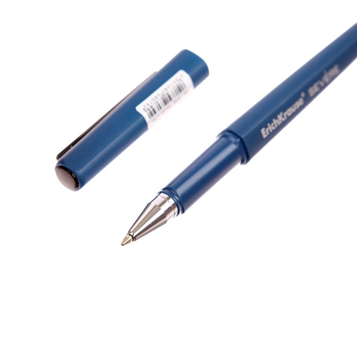 Ручка шариковая ErichKrause Severe, Ultra Glide Technology, узел 0,7 мм, чернила синие, корпус трехграный Soft-touch, супермягкое письмо Ручка шариковая ErichKrause Severe, Ultra Glide Technology, узел 0,7 мм, чернила синие, корпус трехграный Soft-touch, супермягкое письмо