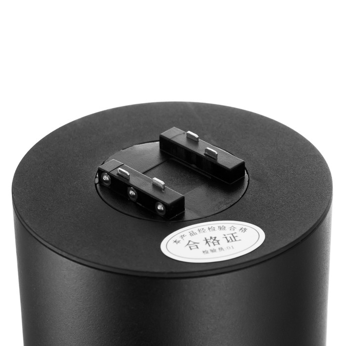 Светильник трековый SLIM Светильник трековый SLIM "Цилиндр" LED 9Вт 3000K-6000К 48V CRI90 черный 6х6х10см