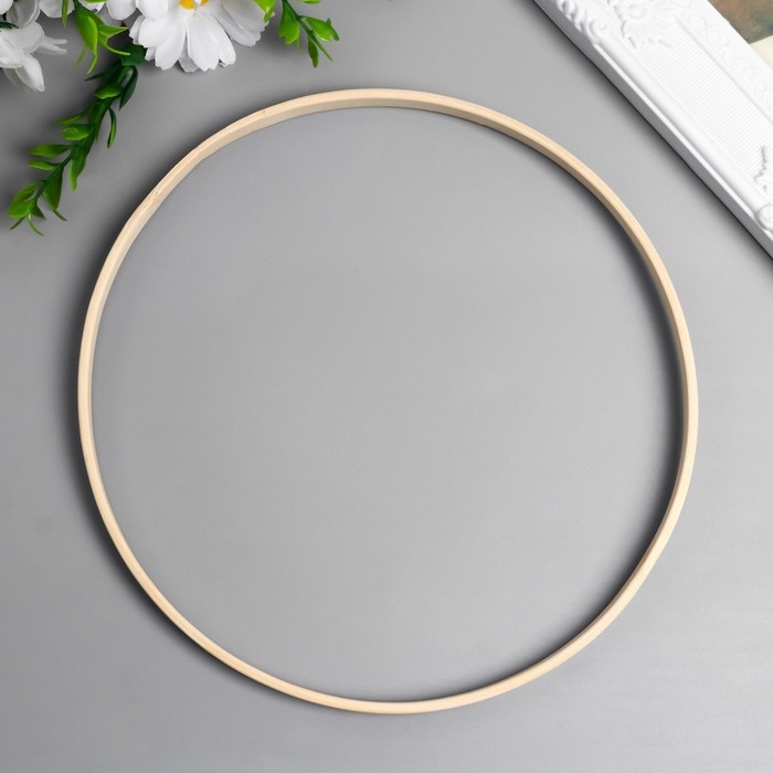 Кольцо бамбук для изготовления ловца снов d=20 см Кольцо бамбук для изготовления ловца снов d=20 см