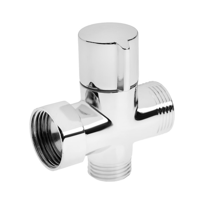 Дивертор ZEIN Z748, для смесителя, корпус латунь, хром Дивертор ZEIN Z748, для смесителя, корпус латунь, хром