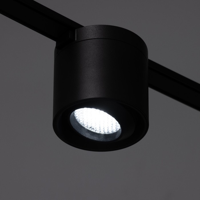 Светильник трековый ULTRA Светильник трековый ULTRA "Бочонок B" LED 6Вт 3000K-5700К CRI90 черный 8х8х7,5см