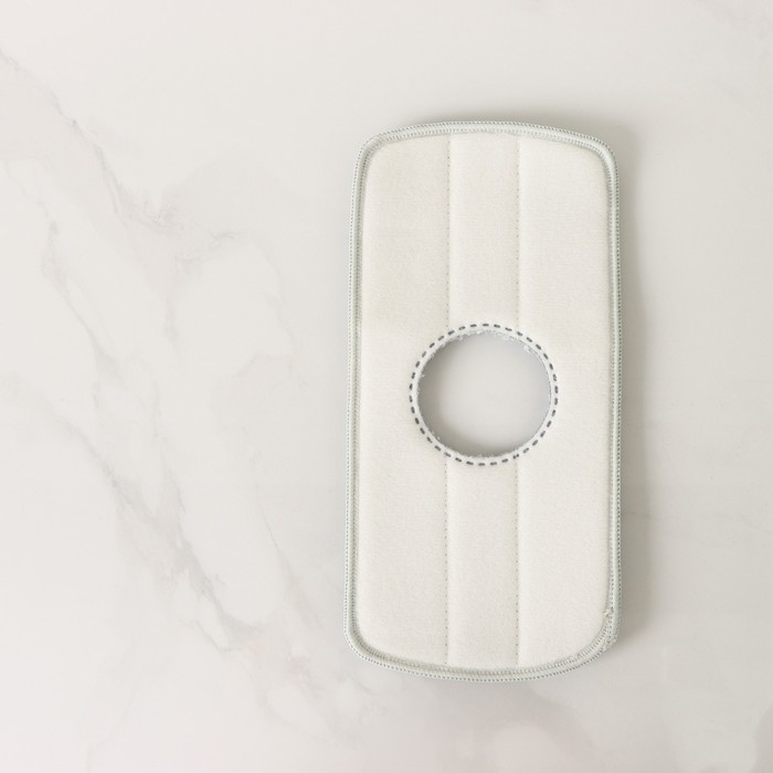 Насадка для швабры Raccoon, с вырезом, микрофибра, прямоугольная, 30×14,5 см, цвет серый Насадка для швабры Raccoon, с вырезом, микрофибра, прямоугольная, 30×14,5 см, цвет серый