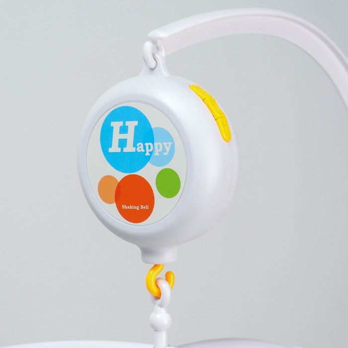 Мобиль музыкальный на кроватку «Облака. Машинки», работает от батареек, Крошка Я Мобиль музыкальный на кроватку «Облака. Машинки», работает от батареек, Крошка Я