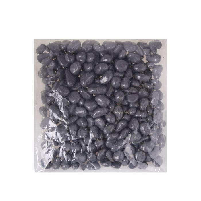 Грунт для аквариума  Грунт для аквариума "Галька цветная,  серая" 800г фр 8-12 мм