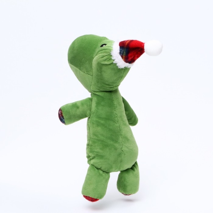 Игрушка мягкая для собак  Игрушка мягкая для собак "Дино" с пищалкой, 35 х 16 см