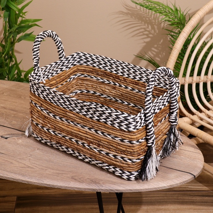 Корзина плетёная 40х25х30 см Корзина плетёная 40х25х30 см