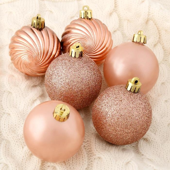 Набор шаров пластик d-6 см, 8 шт Набор шаров пластик d-6 см, 8 шт "Империя"