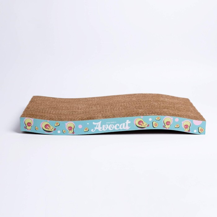 Когтеточка из картона Avocat волна, 45.5 × 19 × 3.5 см Когтеточка из картона Avocat волна, 45.5 × 19 × 3.5 см