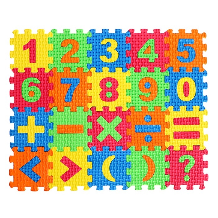Коврик-пазл «Учимся считать» Коврик-пазл «Учимся считать»
