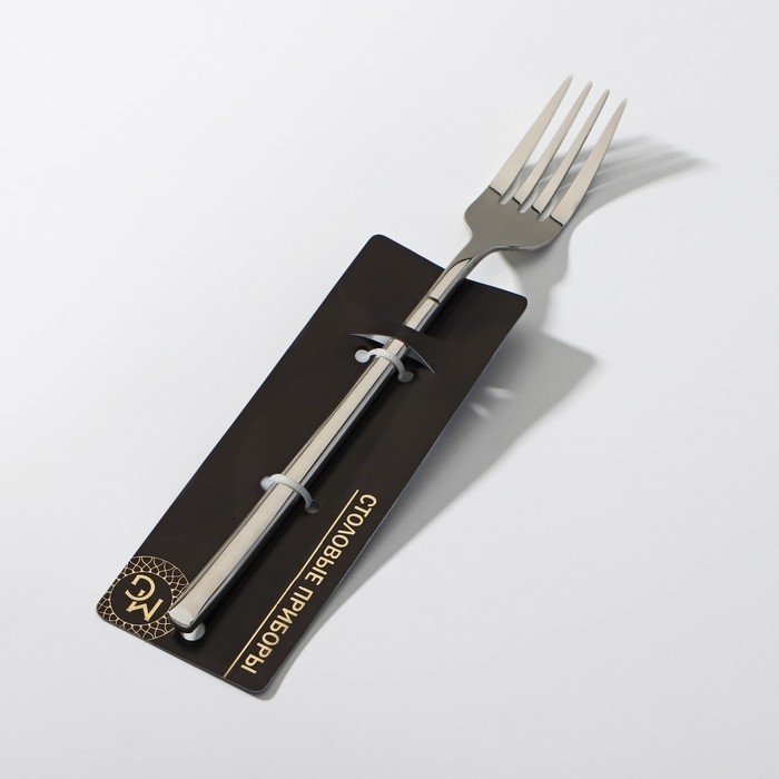 Вилка столовая из нержавеющей стали Magistro Line, h=21,5 см, цвет серебряный Вилка столовая из нержавеющей стали Magistro Line, h=21,5 см, цвет серебряный