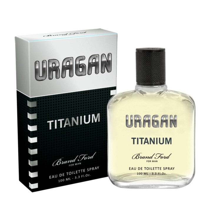 Туалетная вода мужская Uragan Titanium, 100 мл (по мотивам Egoiste Platinum (Chanel) Туалетная вода мужская Uragan Titanium, 100 мл (по мотивам Egoiste Platinum (Chanel)