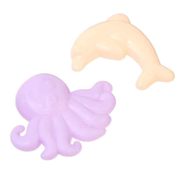 Кинетический песок, 2 формочки, 200 гр, цвет зелёный Кинетический песок, 2 формочки, 200 гр, цвет зелёный