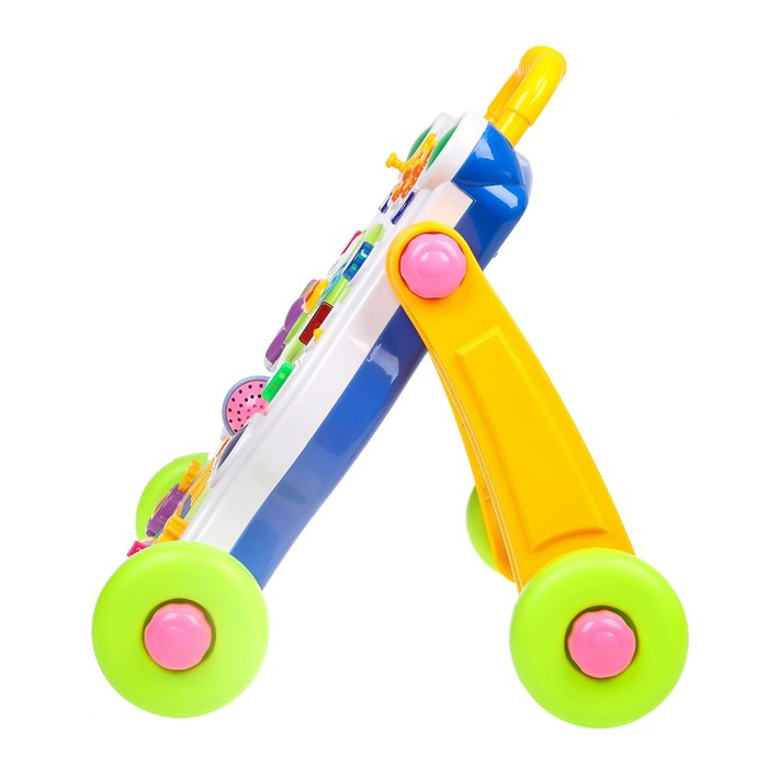 Развивающая каталка-ходунки «Первые шаги», световые и звуковые эффекты Развивающая каталка-ходунки «Первые шаги», световые и звуковые эффекты