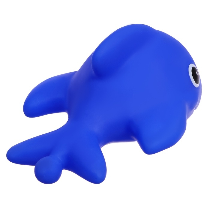 Резиновые игрушки, для купания в ванной, набор, с сачком, МИКС Резиновые игрушки, для купания в ванной, набор, с сачком, МИКС