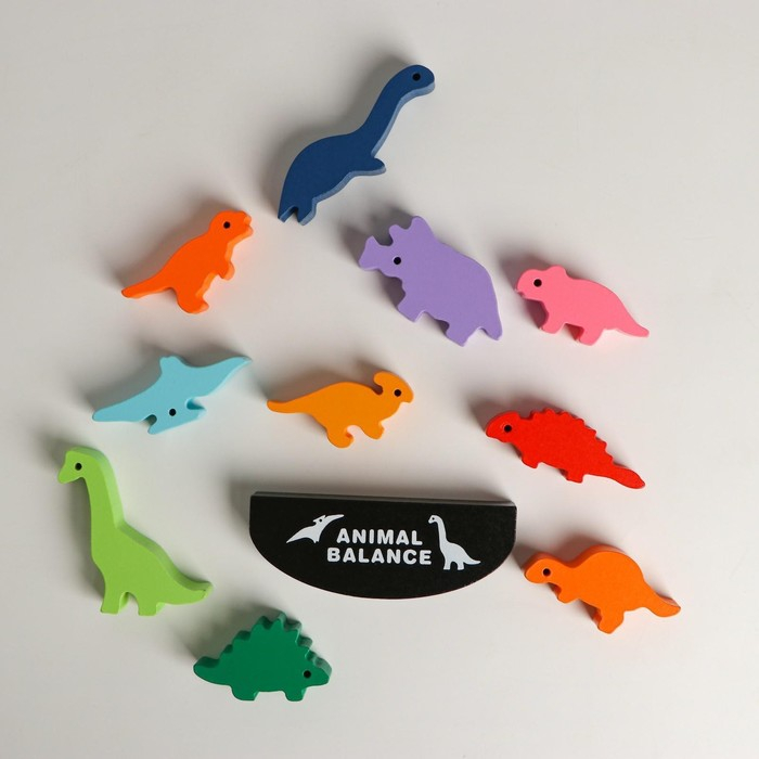 Развивающая игра балансир «Динозавры» Развивающая игра балансир «Динозавры»
