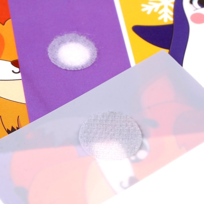 Развивающая игра на липучках «Найди половинку.Зоопарк» Развивающая игра на липучках «Найди половинку.Зоопарк»