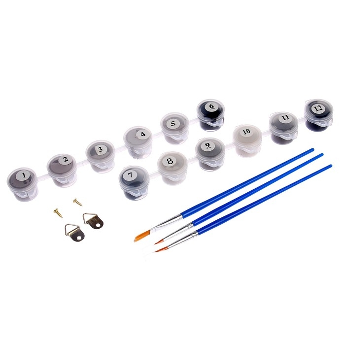 Картина по номерам на холсте с подрамником &laquo;Доберман&raquo;, 30х40 см