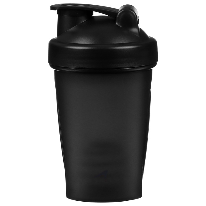 Шейкер для спортивного питания Onlytop, 400 мл, цвет черный Шейкер для спортивного питания Onlytop, 400 мл, цвет черный