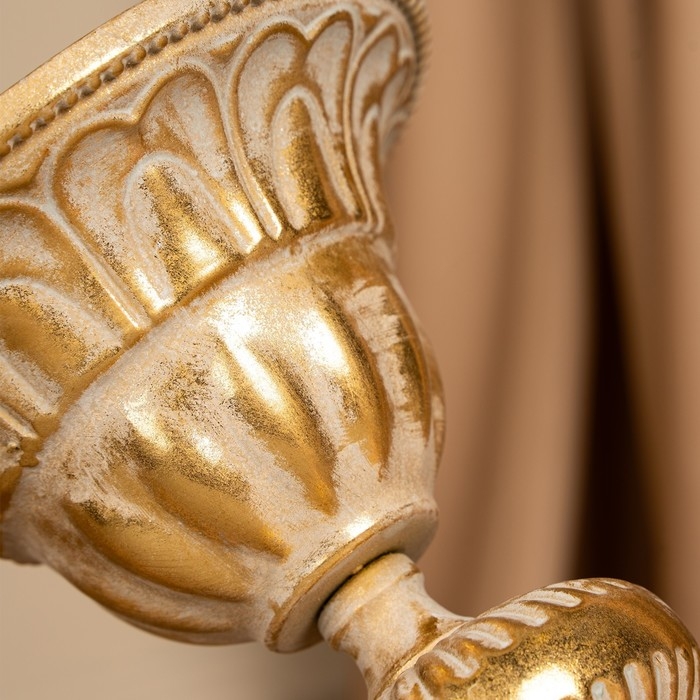 Подсвечник металл «Ярусы» для одной свечи 16 х 16 х 31 см