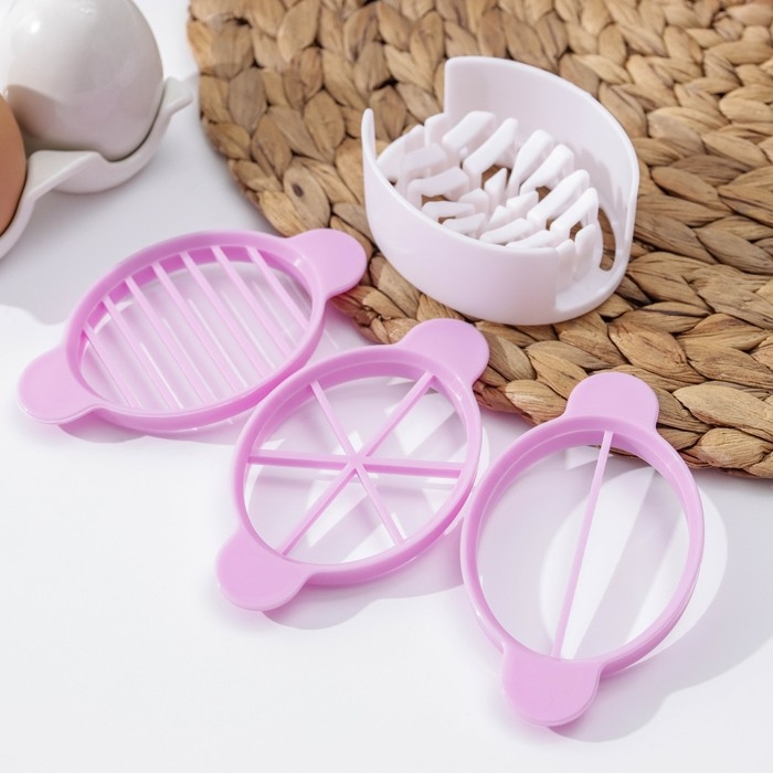 Яйцерезка Доляна «Филти», 33,5×7×3 см, цвет МИКС Яйцерезка Доляна «Филти», 33,5×7×3 см, цвет МИКС