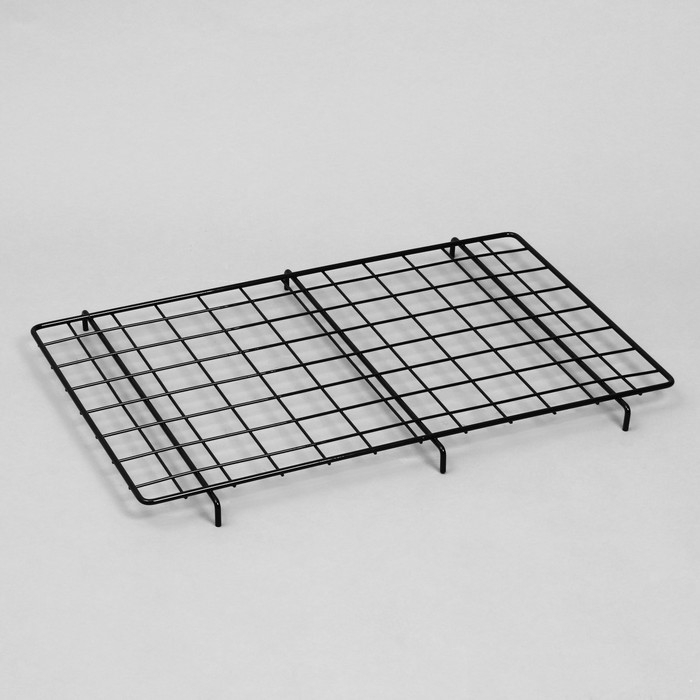 Корзина-накопитель складная, на колесах, 1 полка, 60×40×80 см, цвет чёрный Корзина-накопитель складная, на колесах, 1 полка, 60×40×80 см, цвет чёрный