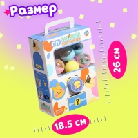 Детский игровой автомат «Мега» с игрушками, в наборе 8 шаров-сюрпризов