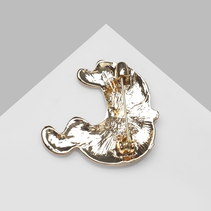 Брошь «Привидение» весёлое, цветная в золоте Брошь «Привидение» весёлое, цветная в золоте