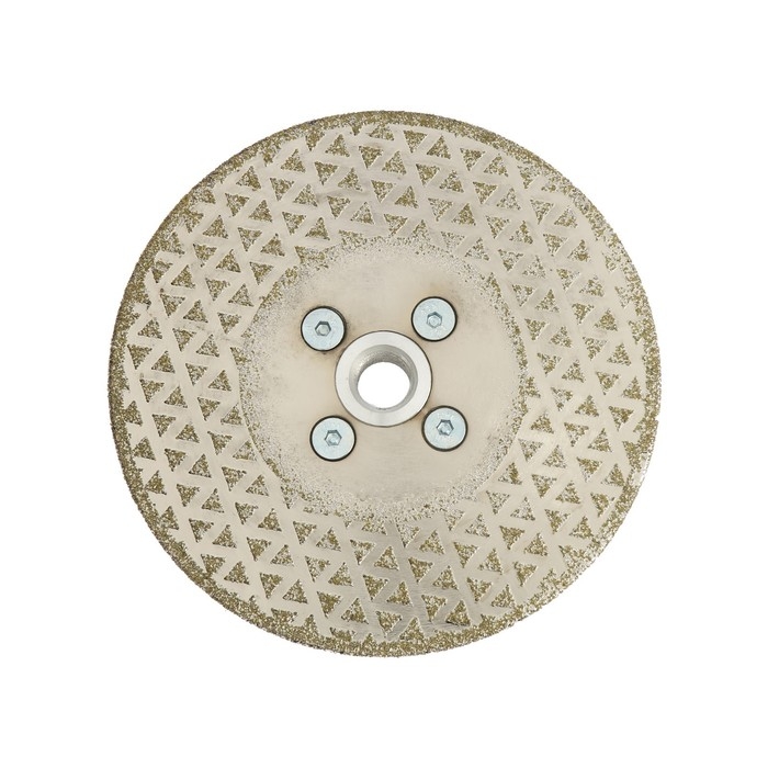 Диск алмазный для резки и шлифовки ТУНДРА, гальванический, сплошной, сухой рез, 125 мм, М14   993529 Диск алмазный для резки и шлифовки ТУНДРА, гальванический, сплошной, сухой рез, 125 мм, М14   993529