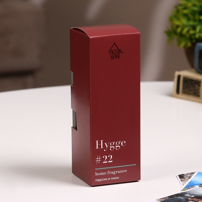 Диффузор ароматический Hygge #22 Персик и пион 50 мл Диффузор ароматический Hygge #22 Персик и пион 50 мл