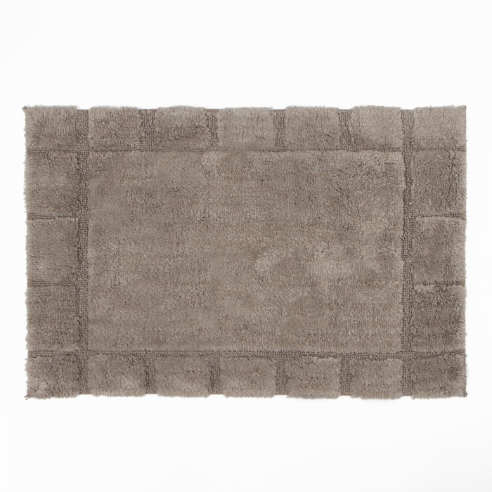 Коврик для ванной Этель Classic 50х80 см цв. шоколад, 70%хл, 30% п/э,1600 г/м2 Коврик для ванной Этель Classic 50х80 см цв. шоколад, 70%хл, 30% п/э,1600 г/м2