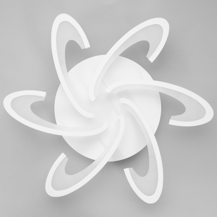 Люстра светодиодная "Анна" LED 108Вт 2700-6400К 7100Лм 70х70х8см Ritter