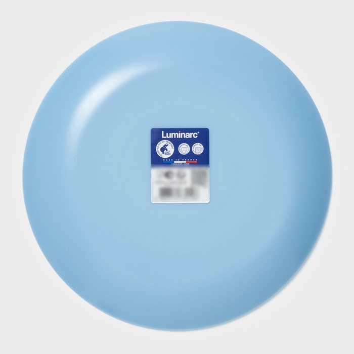 Десертная тарелка Luminarc DIWALI LIGHT BLUE, d=19 см, стеклокерамика, голубая Десертная тарелка Luminarc DIWALI LIGHT BLUE, d=19 см, стеклокерамика, голубая