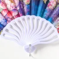 Веер складной &laquo;Пышные пионы и гортензии&raquo;, 22.5 см