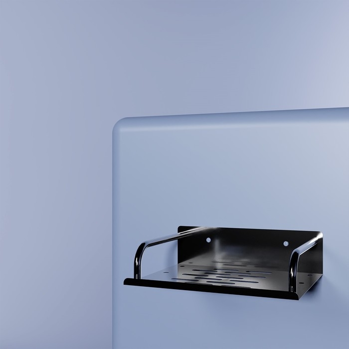 Мыльница настенная, 14,5×11,5×5 см, сталь Мыльница настенная, 14,5×11,5×5 см, сталь