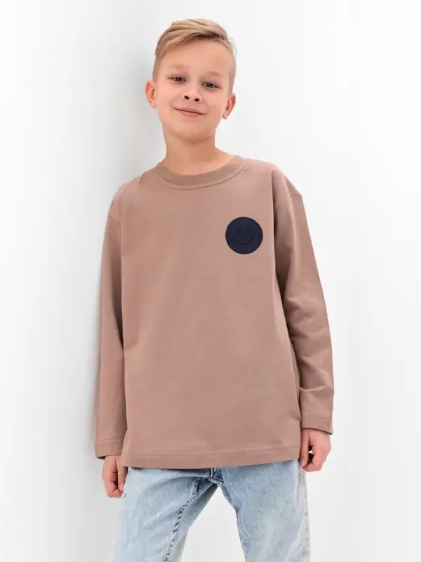 Термоаппликация «Смайл», d=6.3 см, фасовка 10 шт., тёмно-синяя Термоаппликация «Смайл», d=6.3 см, фасовка 10 шт., тёмно-синяя