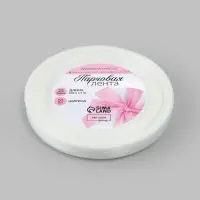 Лента парчовая, 10 мм, 23&plusmn;1 м, голографическая